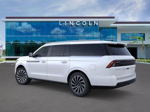 White Metallic 2026 Lincoln Navigator Black Label