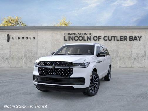 White Metallic 2026 Lincoln Navigator Black Label
