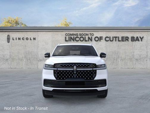 White Metallic 2026 Lincoln Navigator Black Label