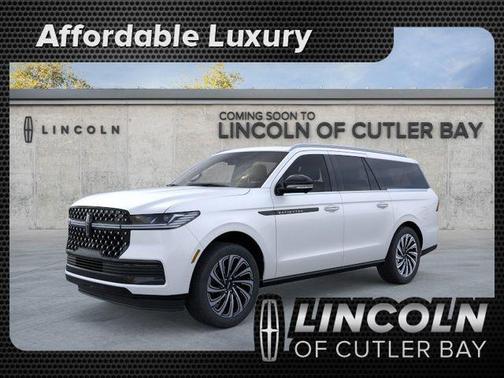 White Metallic 2026 Lincoln Navigator Black Label