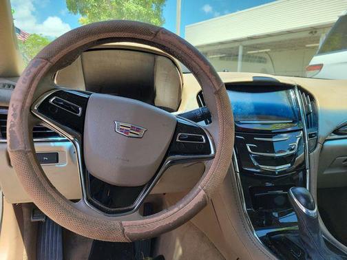 Silver Coast Metallic 2015 Cadillac ATS 2.0L Turbo Luxury