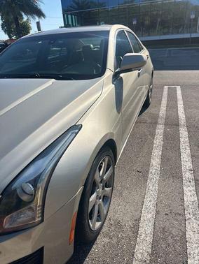 Silver Coast Metallic 2015 Cadillac ATS 2.0L Turbo Luxury