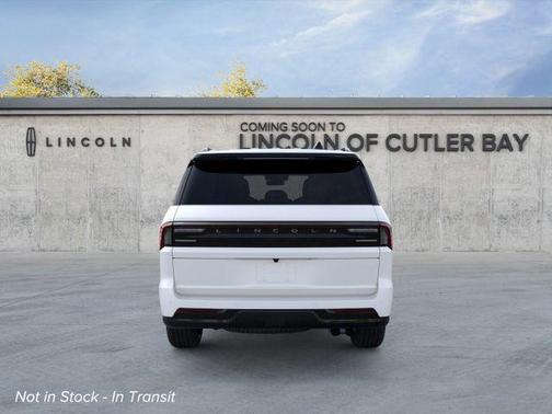 White Metallic 2026 Lincoln Navigator Black Label