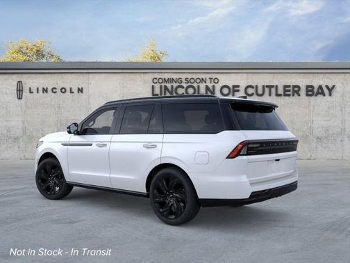 White Metallic 2026 Lincoln Navigator Black Label