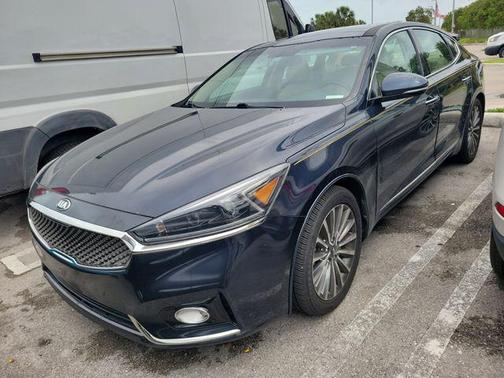 Gravity Blue 2017 Kia Cadenza Premium