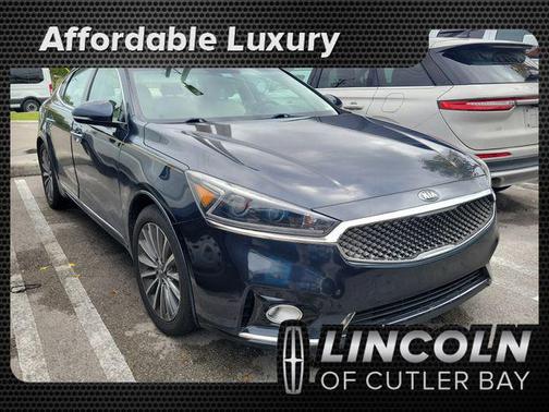 Gravity Blue 2017 Kia Cadenza Premium