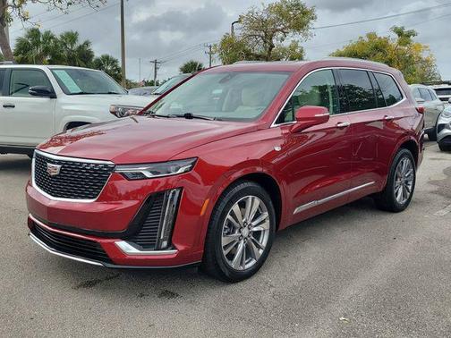 Radiant Red Tintcoat 2024 Cadillac XT6 Premium Luxury FWD
