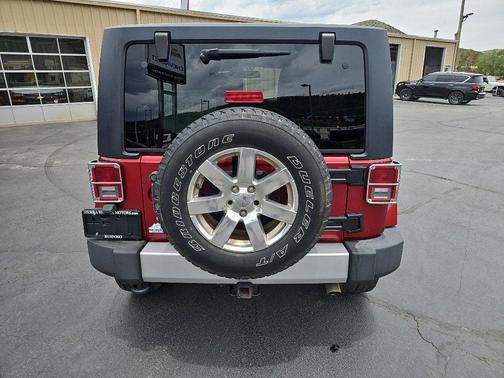 Maroon 2013 Jeep Wrangler Sahara