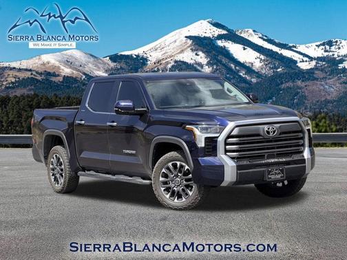 Blue 2024 Toyota Tundra Limited