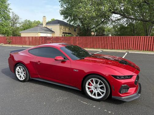 Rapid Red Metallic Tinted Clearcoat 2024 Ford Mustang GT Premium