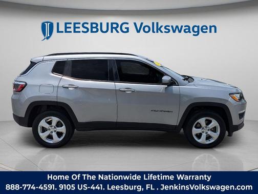 Billet Silver Metallic Clearcoat 2021 Jeep Compass Latitude