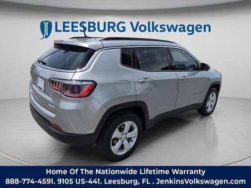 Billet Silver Metallic Clearcoat 2021 Jeep Compass Latitude