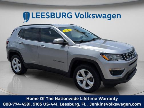 Billet Silver Metallic Clearcoat 2021 Jeep Compass Latitude