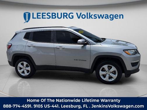 Billet Silver Metallic Clearcoat 2021 Jeep Compass Latitude