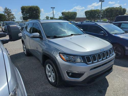 Billet Silver Metallic Clearcoat 2021 Jeep Compass Latitude