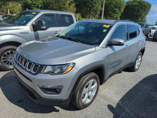 Billet Silver Metallic Clearcoat 2021 Jeep Compass Latitude