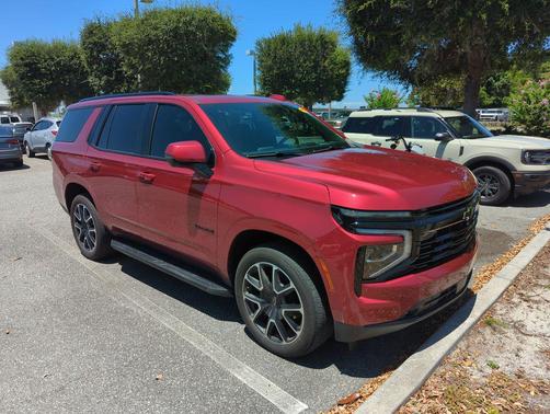 Radiant Red Tintcoat 2025 Chevrolet Tahoe 4WD RST