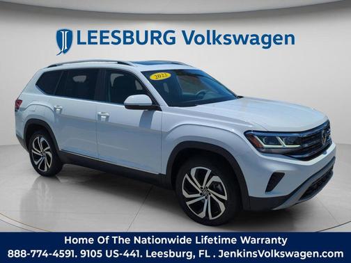 Platinum Gray Metallic 2022 Volkswagen Atlas 2.0T SEL
