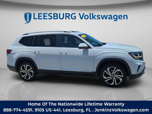 Platinum Gray Metallic 2022 Volkswagen Atlas 2.0T SEL
