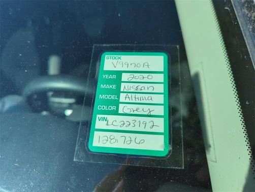 2020 Nissan Altima S FWD