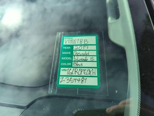 2017 Chevrolet Silverado 1500 Custom