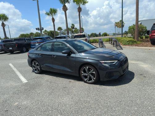 Manhattan Gray Metallic 2023 Audi A3 Premium
