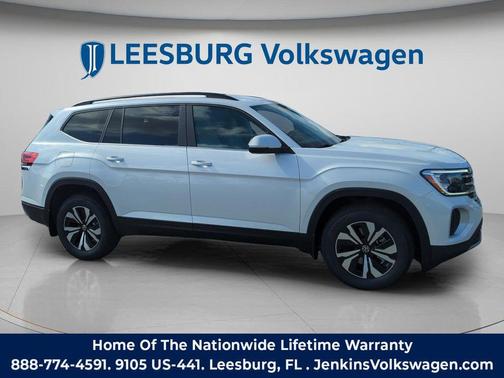 Opal White 2026 Volkswagen Atlas 2.0T SE
