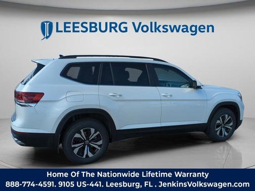 Opal White 2026 Volkswagen Atlas 2.0T SE