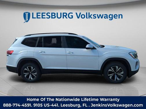 Opal White 2026 Volkswagen Atlas 2.0T SE