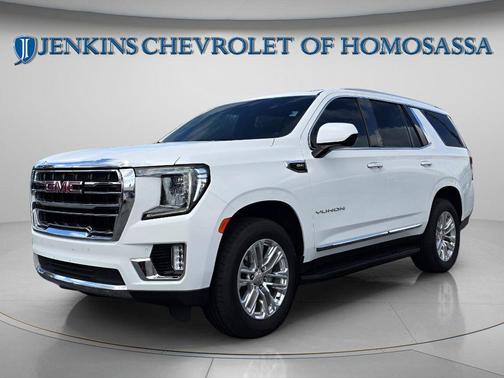 Summit White 2024 GMC Yukon SLT