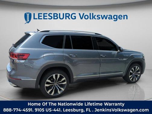 Platinum Gray Metallic 2022 Volkswagen Atlas 3.6L SEL Premium