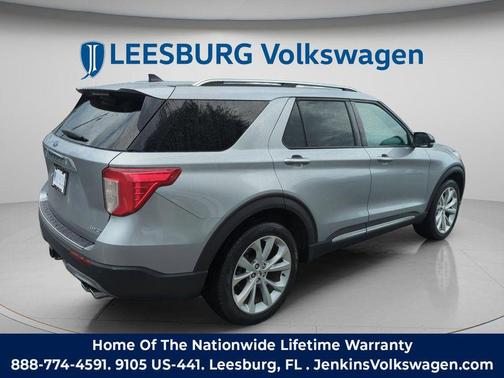 Iconic Silver Metallic 2022 Ford Explorer Platinum