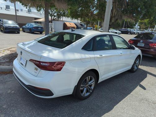 Opal White 2023 Volkswagen Jetta 1.5T SE