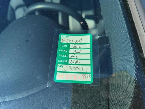 2016 Audi A3 2.0T Premium