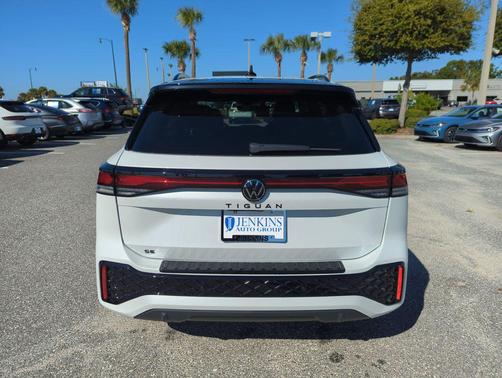 Opal White 2026 Volkswagen Tiguan 2.0T SE R-Line Black