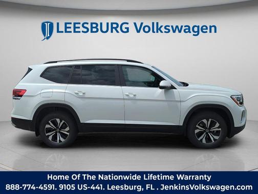Opal White 2026 Volkswagen Atlas 2.0T SE
