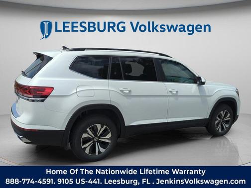 Opal White 2026 Volkswagen Atlas 2.0T SE