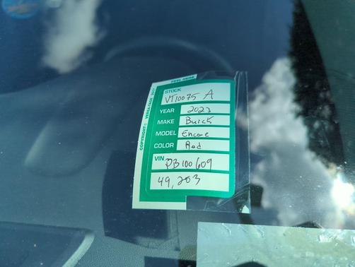 Cinnabar Metallic 2023 Buick Encore GX Preferred