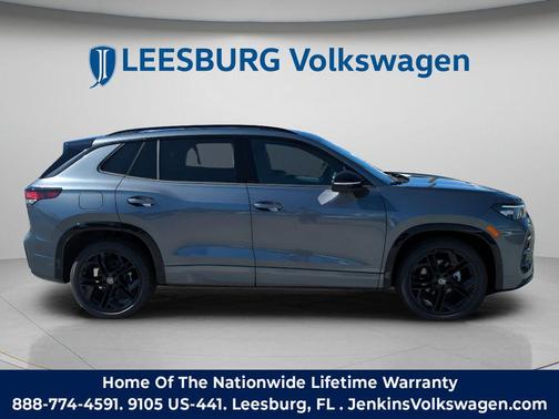 Platinum Gray Metallic 2026 Volkswagen Tiguan 2.0T SE R-Line Black