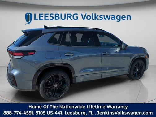 Platinum Gray Metallic 2026 Volkswagen Tiguan 2.0T SE R-Line Black