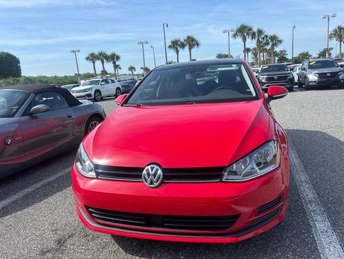 Tornado Red 2017 Volkswagen Golf TSI Wolfsburg Edition 4-Door