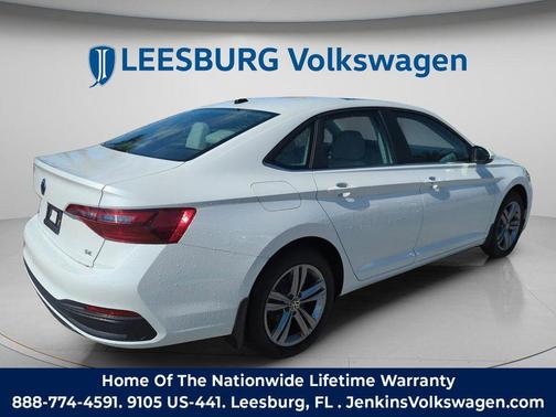 Opal White 2024 Volkswagen Jetta 1.5T SE