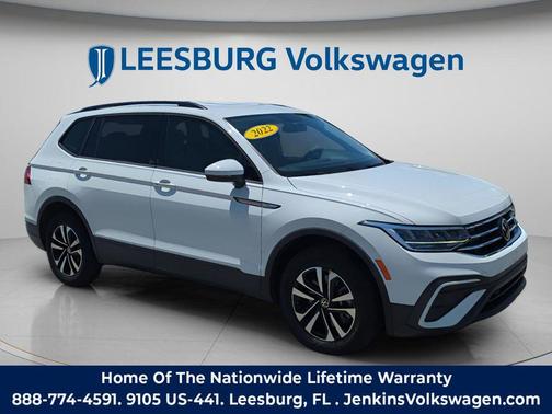 Pure White 2022 Volkswagen Tiguan 2.0T S 4MOTION