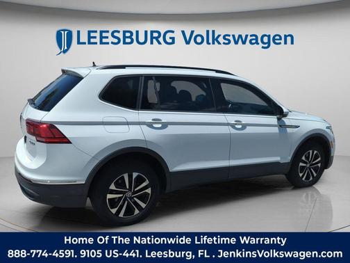 Pure White 2022 Volkswagen Tiguan 2.0T S 4MOTION