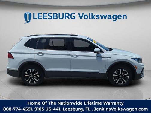 Pure White 2022 Volkswagen Tiguan 2.0T S 4MOTION