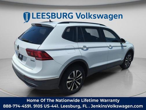 Pure White 2022 Volkswagen Tiguan 2.0T S 4MOTION