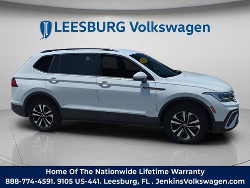 Pure White 2022 Volkswagen Tiguan 2.0T S 4MOTION