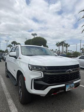 Summit White 2021 Chevrolet Tahoe 4WD Z71