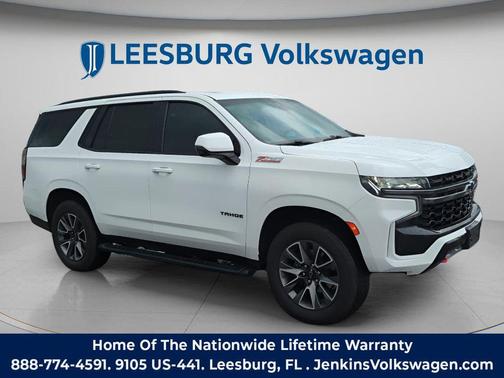 Summit White 2021 Chevrolet Tahoe 4WD Z71