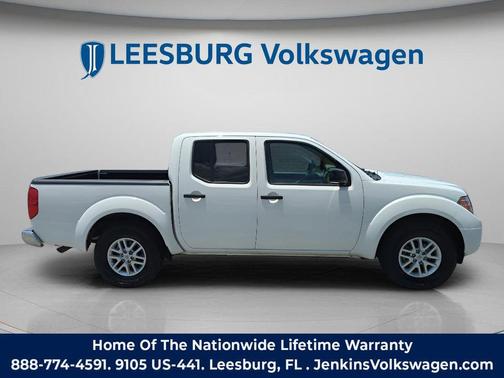 Glacier White 2019 Nissan Frontier SV